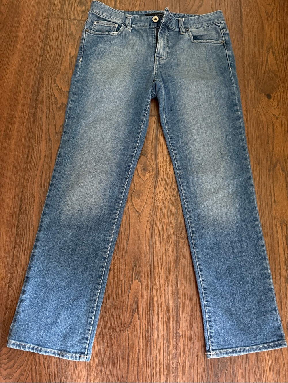 Calvin Klein Light Blue Straight Leg Jeans